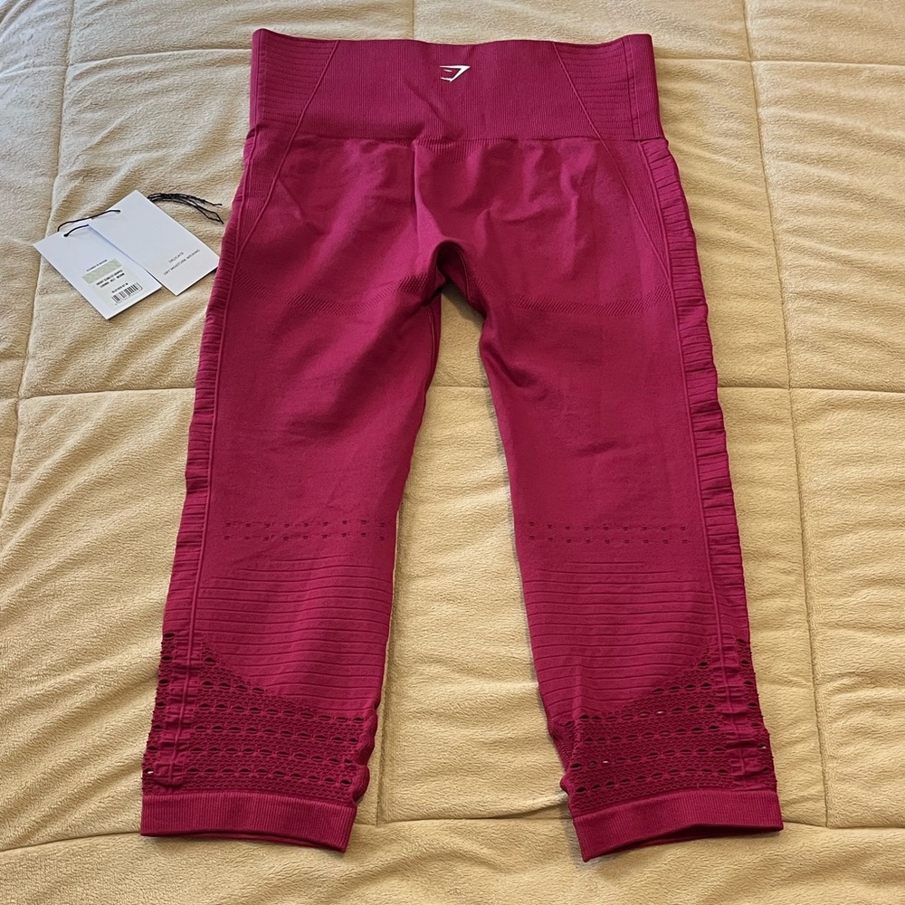 Gymshark Energy Seamless Cropped Leggings! - Picture 8 of 15